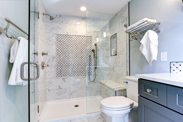Shower Base Installation in Falls Church